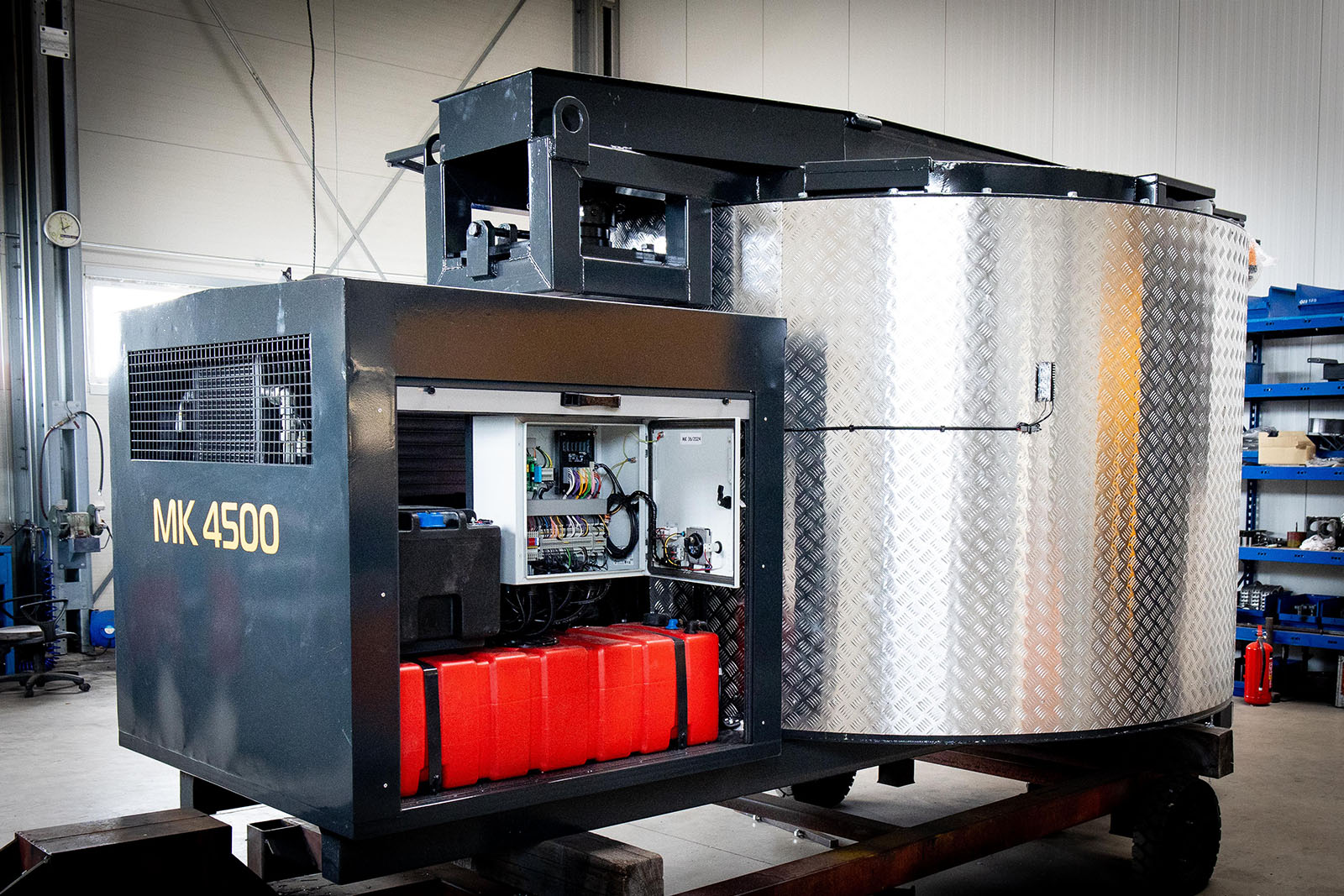 madrog - kocioł do asfaltu